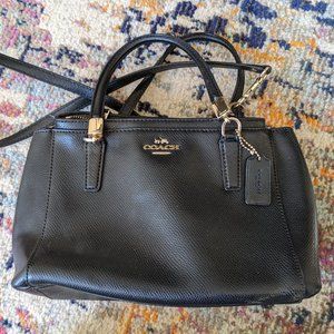 Coach Black Crossbody, Genuine leather, $250 new